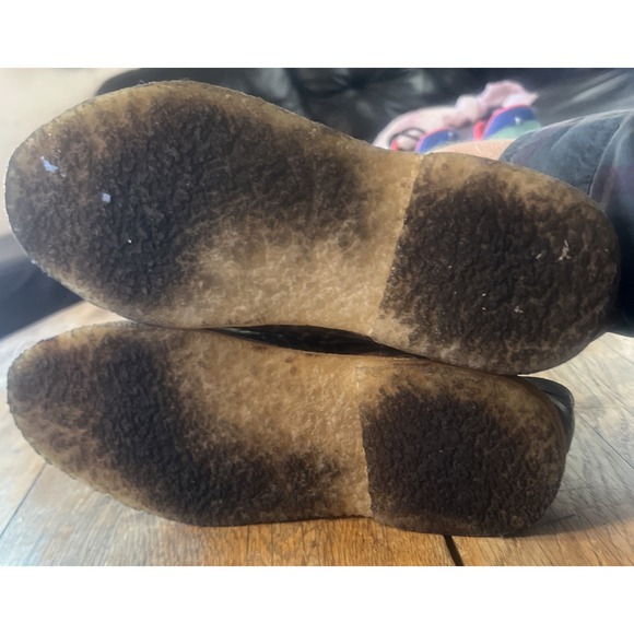 WILL Leather Goods Woven Leather Huarache Loafers Mens Size 12 Gray Hand Woven - Picture 5 of 6